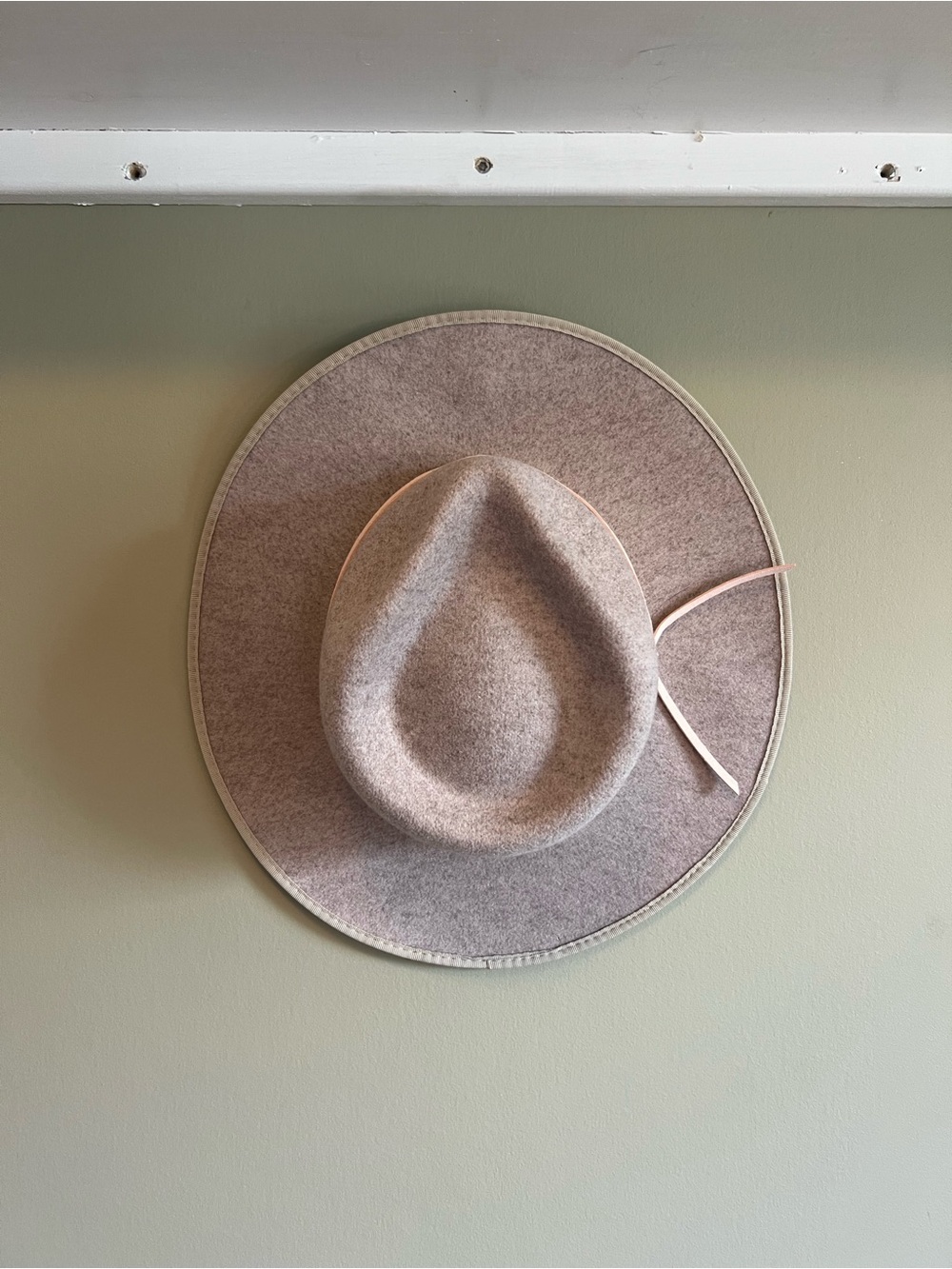 Scala Light Taupe Wide Brim Hat